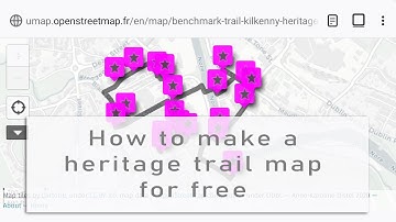 Making A Heritage Trail Map for free