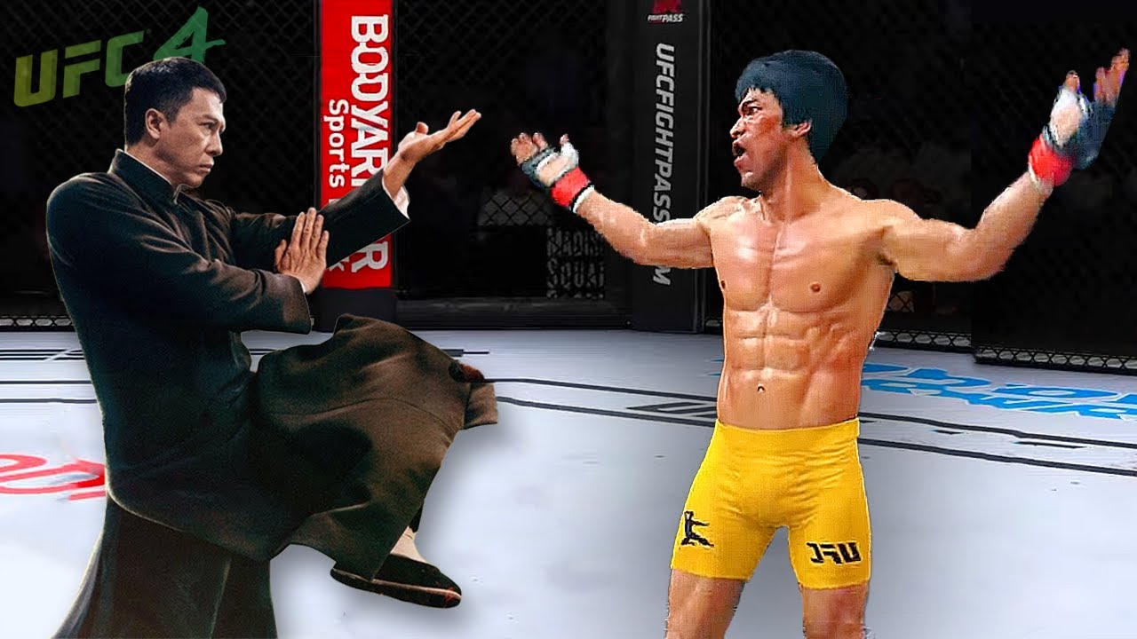 Download UFC4 | Bruce Lee vs. Ip Man (Wing-Chun Master 葉問) - EA sports UFC 4