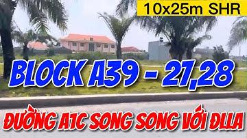 BÁN GẤP !!! Cặp đất nền KDC Tân Đức | SỔ HỒNG RIÊNG - GIÁ RẺ | BĐS Đức Hòa - Ngô  Phụng Land