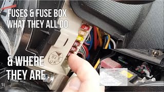 Fuses & Fuse Box Locations, Peugeot 107, Toyota Aygo, Citroen C1, CityBug