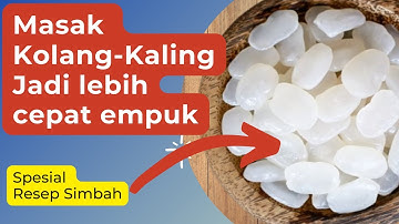 Thumbnail of Wajib di coba ini tips cara memasak kolang kaling agar tidak asam cepat empuk dan enak