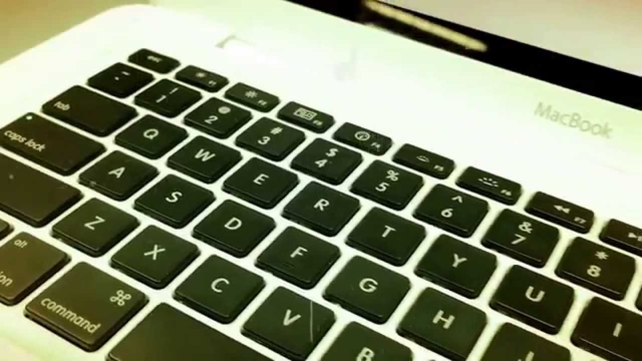 Замена клавиатуры Apple MacBook A1342 - YouTube