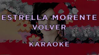Estrella Morente - Volver • KARAOKE