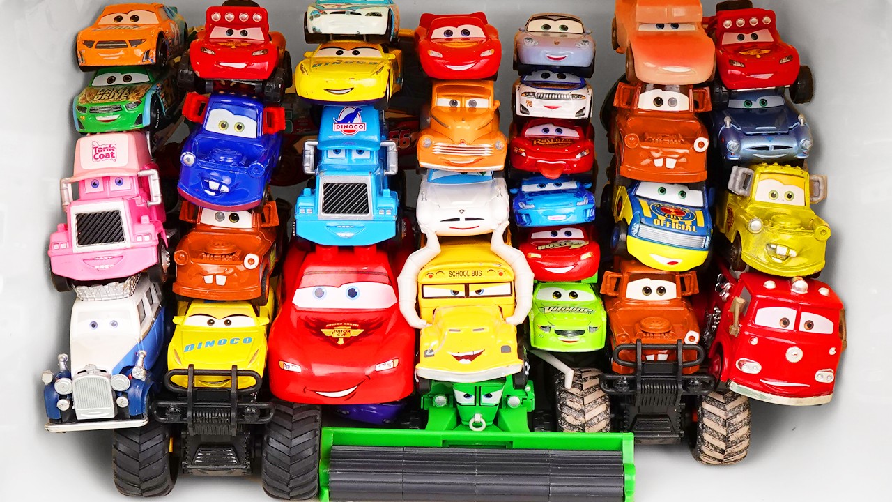Disney Pixar Cars Unboxing Review | Satisfying Track Plunge