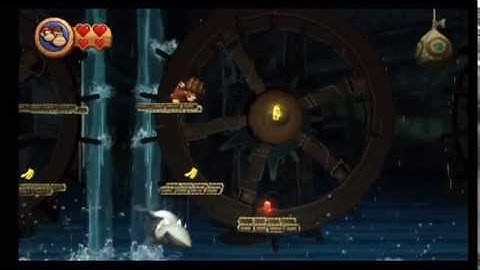 Donkey Kong Country Returns: 3-4 Damp Dungeon