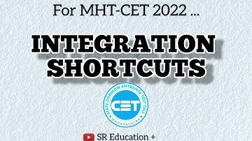 Integration shortcuts for MHT-CET 2022