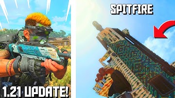 BEST SPITFIRE CLASS SETUP after 1.21 UPDATE in COD BO4... (BEST SPITFIRE CLASS SETUP) #SoaRRC