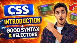 Day 1 CSS Tutorial – for Beginners in Urdu | CSS Introduction, Syntax, Selectors
