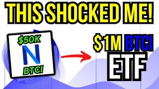 How Long It Takes To Turn $50K into $1M with BTCI ETF