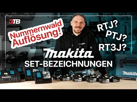 ? RFJ, DHP, Z - WAS STECKT DAHINTER? MAKITA Buchstaben Bezeichnungen ERKLÄRUNG | MAKITA Abkürzungen