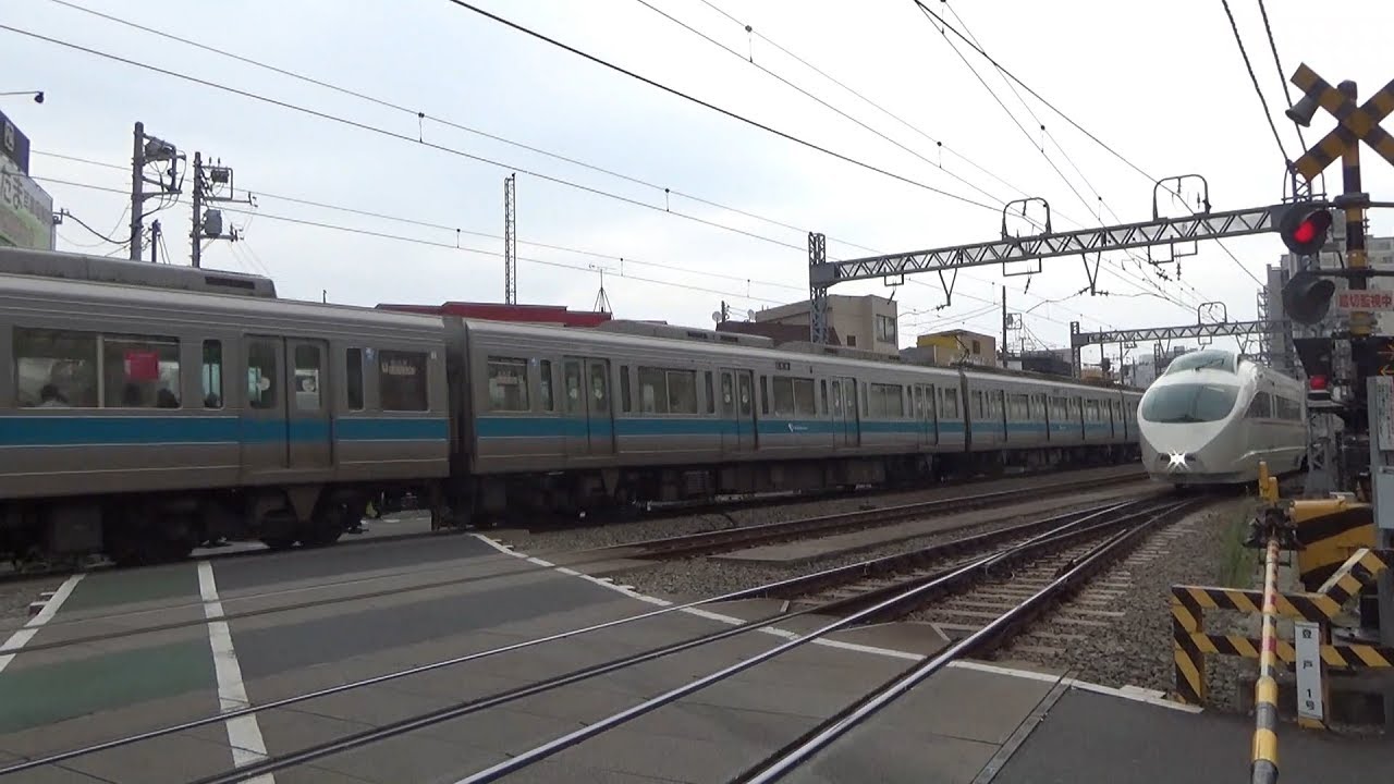 【小田急線撮影記2020.10.04】登戸1号踏切(三線区間)