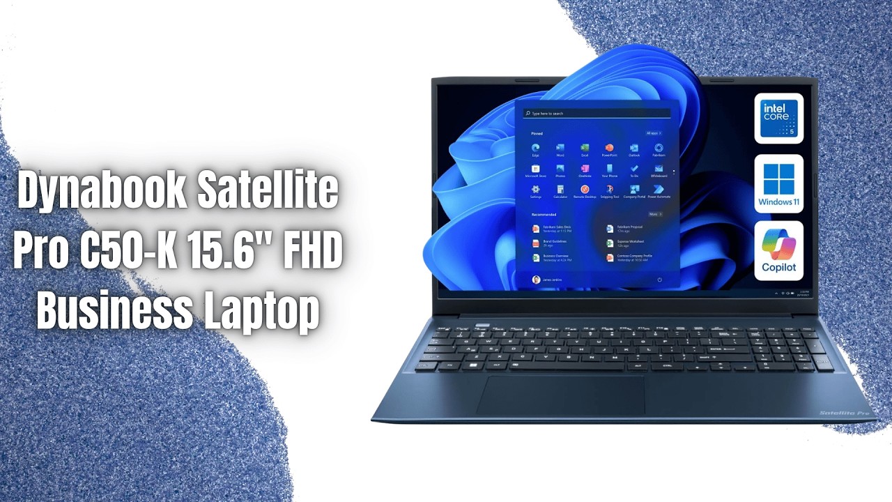 Dynabook Satellite Pro C50-K Review | Core 5 120U, 16GB RAM