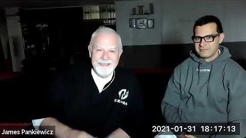 20210131 interview with Patrick McCarthy Hanshi at Asato Dojo