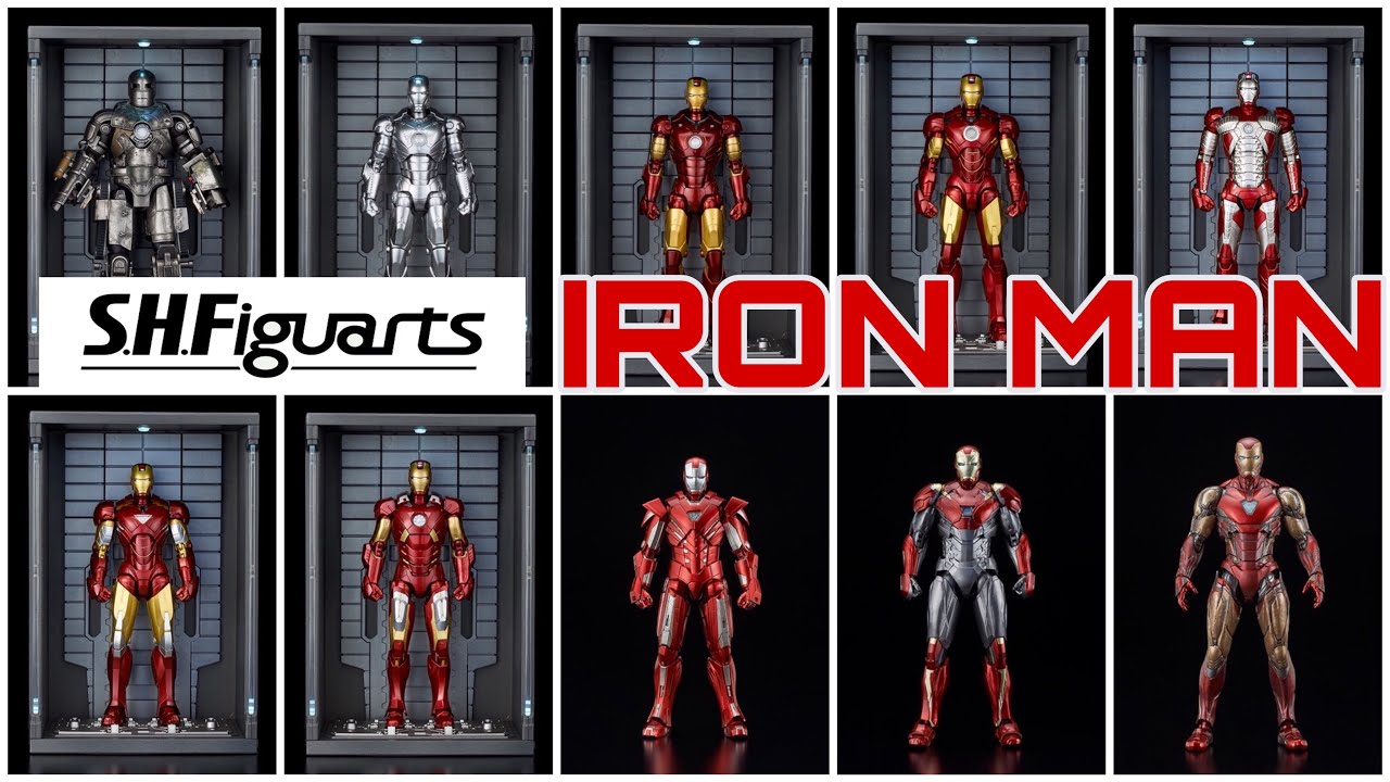 SPECIAL: SH Figuarts Every Iron Man 1/12 Action Figure Ever Made