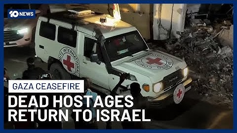 More Bodies Of Dead Hostages Released By Hamas | 10 News