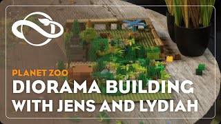 SPECIAL LIVESTREAM | Planet Zoo | Diorama building with Jens and Lydiah