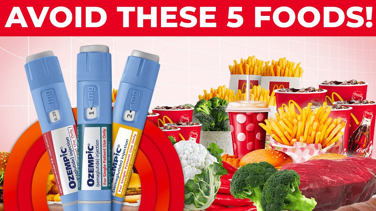 Что НЕ следует есть при приеме GLP-1 | Советы по диете Оземпика и Муньяро