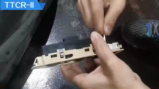 How to remove and install the window lift switch panel cover for BMW 3 4 Seies F30/F31/F32/F36