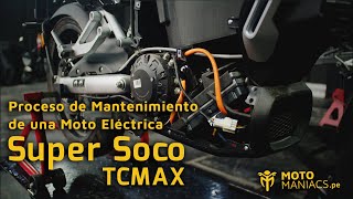 Proceso de Mantenimiento de una MOTO ELÉCTRICA | Super Soco TCMAX