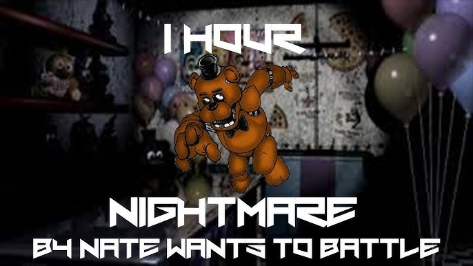 NateWantsToBattle: Nightmare [FNaF LYRIC VIDEO] FNaF Song 