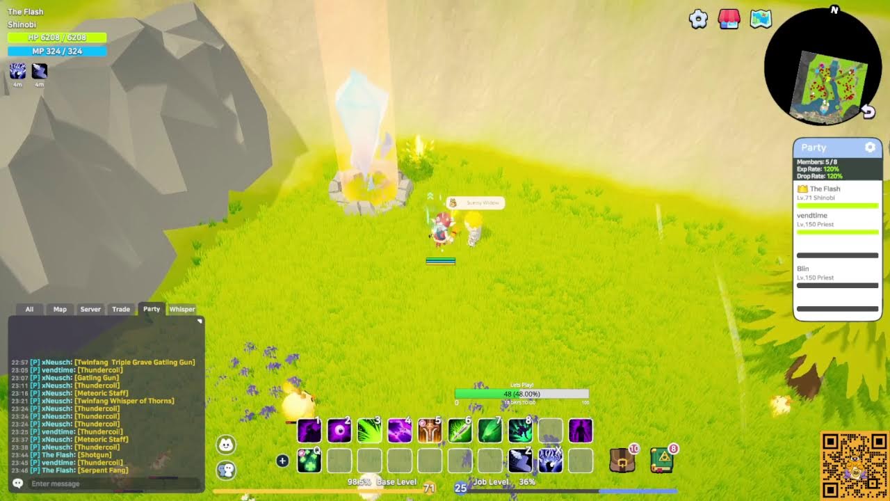 SpiritVale PlayTest.Ngobrol santay test meta bossing grinding LETSGOO. Lets Play !