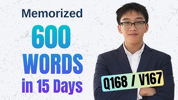 How I Scored GRE 335 (Q168 V167) in 2.5 Weeks | My Best Strategies