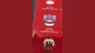 Christmas MicroMallows (SquishMallows) Advent Calendar 2025 - Day 1