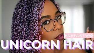 This is INSANELY EASY vibrant temporary Unicorn Hair