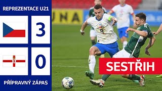 Česko vs. Severní Irsko | Přátelské utkání reprezentace do 21 let | SESTŘIH