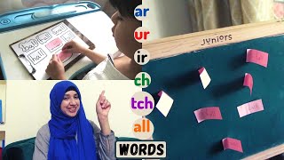 6 GAMES to Read Words WITH SIMPLE PHONIC RULES, Digraphs and Trigraphs | ar, ir, ur, ch, tch WORDS screenshot 5