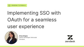Developer tutorial: OAuth SSO with Zendesk