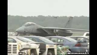 NAS Oceana Airshow 1998  F14 Tomcat Demo & Shockwave