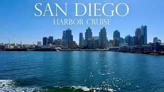 San Diego Harbor Cruise | Narrated North Bay Tour | Flagship Cruises & Events | California | 4K
