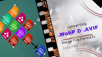 The New Image File Formats: WebP  Conversion with Free Tool
