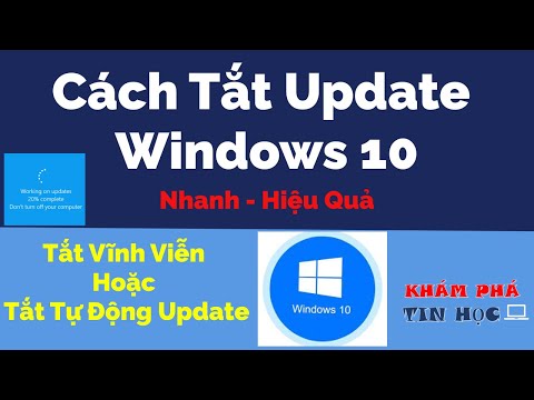 Cách tắt update