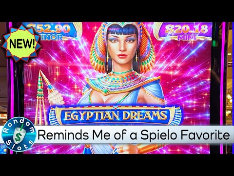 ⭐️ New - Egyptian Dreams Slot Machine, Ghost from a Spielo Game