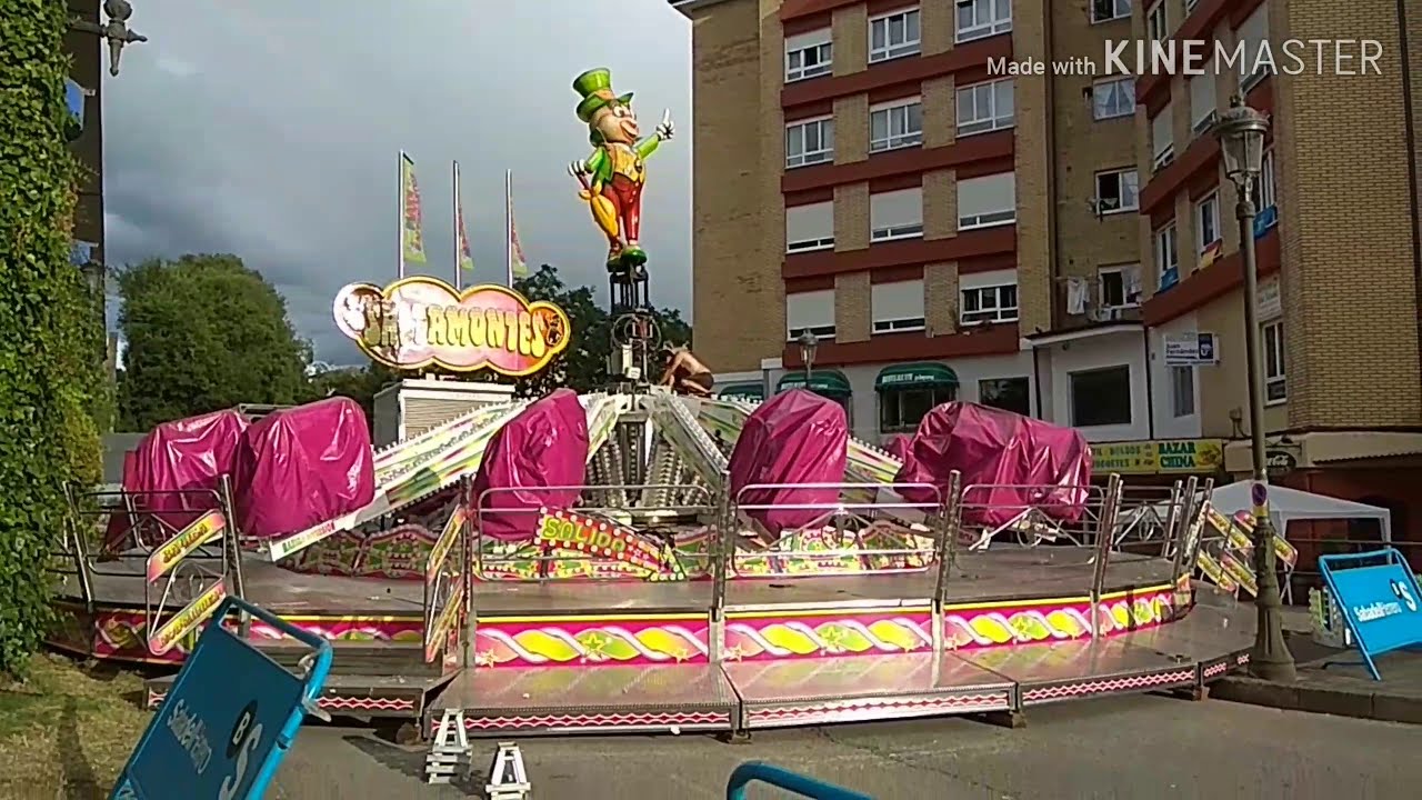 Montaje Feria Navia 2019 (Asturias)