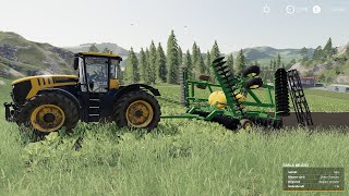 Farming Simulator 2019 John Deere 630 Sprayer & Cultivator - İlaçlama & Saban Mod FS19