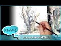 Splashy Loose Watercolor Line and Wash Tree – Inktober 2019
