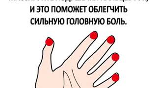 Боль в сердце работайте по точкам
