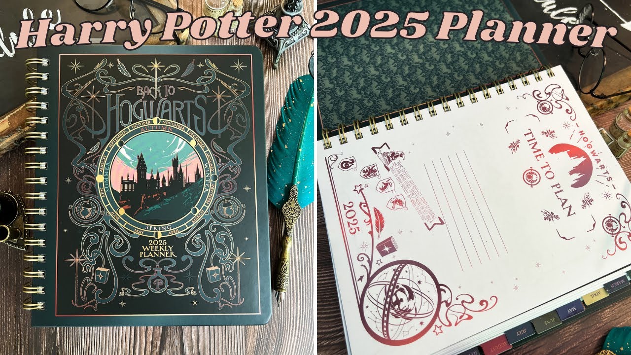 Harry Potter 2025 Magical Moments Planner