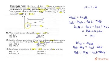 When a system is taken from state 