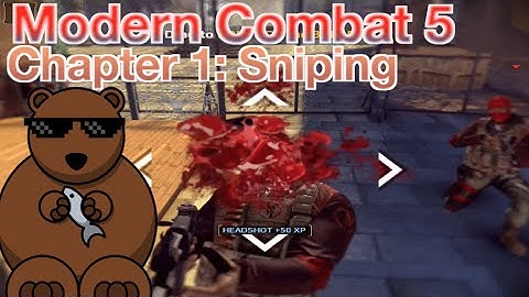 Modern Combat 5: Chapter 1 - Spec Ops: 01.Sniping (3 Stars Walkthrough)