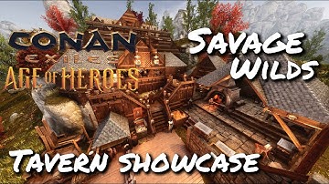 Conan Exiles | Tavern Showcase | Savage Wilds Mod Map