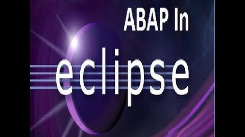 ABAP Development Tools (ADT) for SAP NetWeaver   Natural Evolution