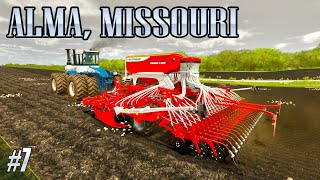 Planting Sorghum! | Alma, Missouri US | FS22 Live