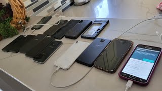 13 Phones for $50 - Mercari phone lot unboxing