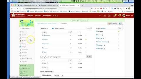 End of Year Step 4: Using Grading Period Override Column