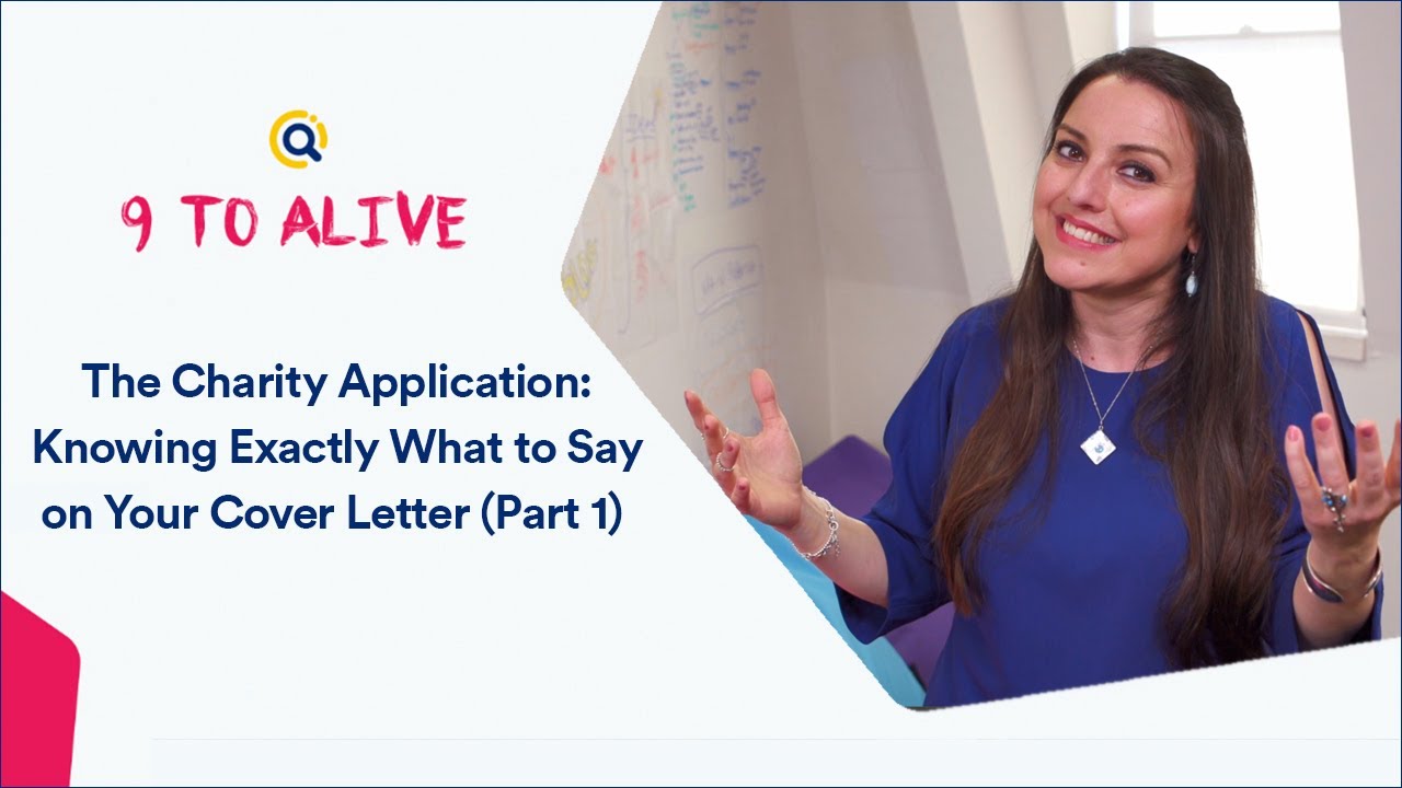 the charity application knowing exactly what to say on your cover letter 9 to alive what to say on cover letter