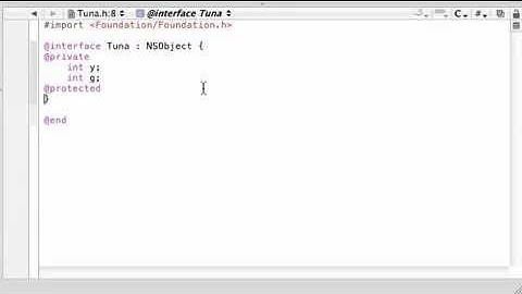 Objective C Programming Tutorial   43   Directives for Controlling Scope   YouTube